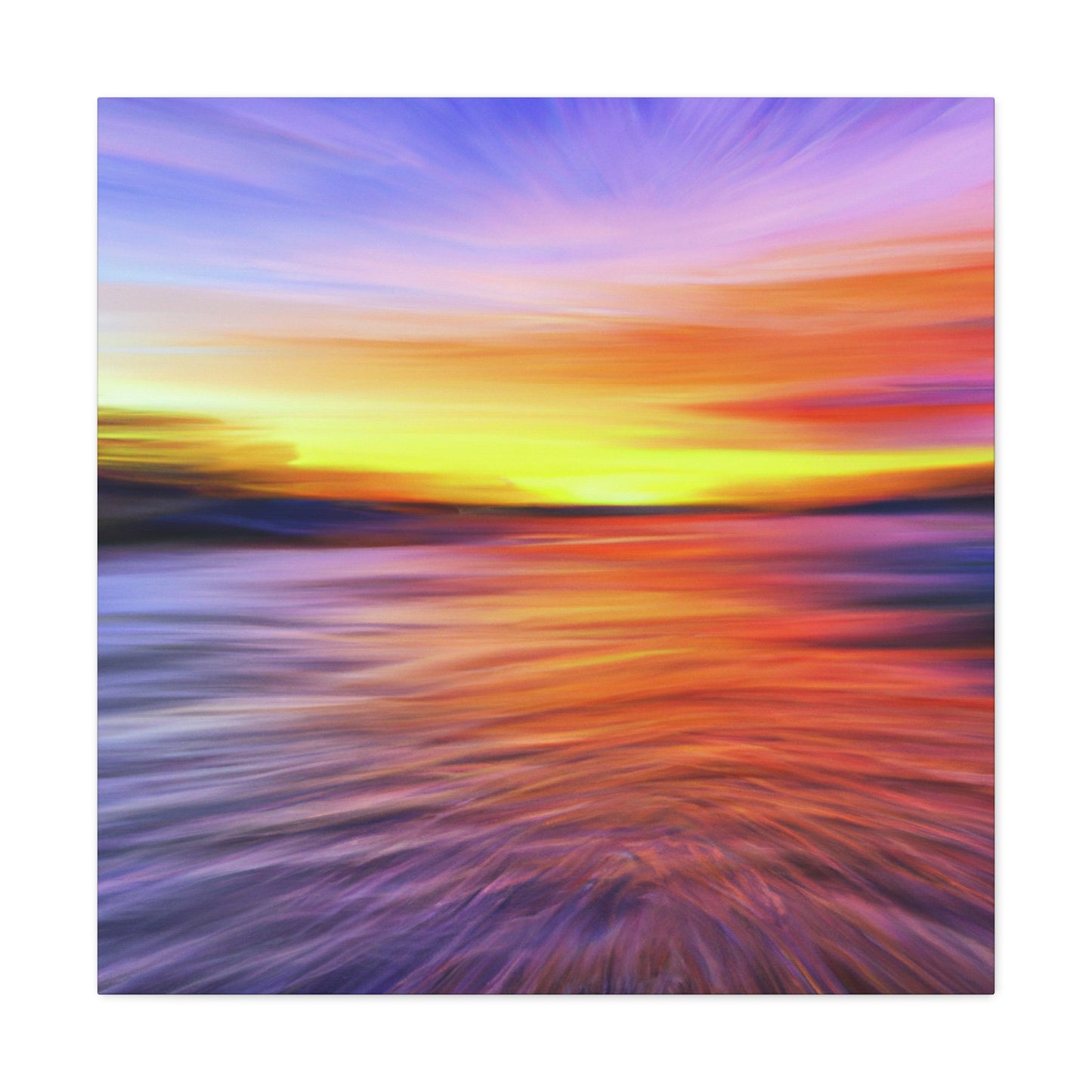 Ocean Sunrise Glows - Canvas