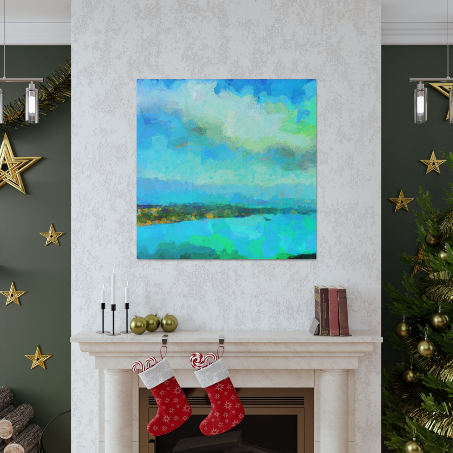 "Bay at Sunset Splendor" - Canvas