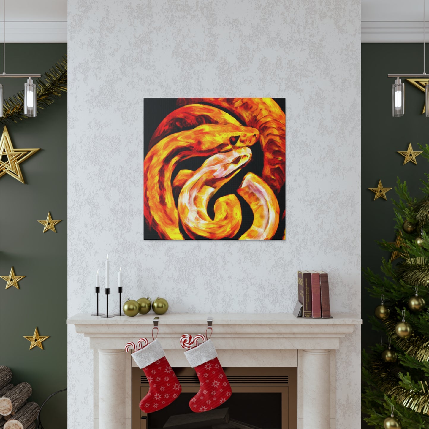 Corn Snake Majesty - Canvas