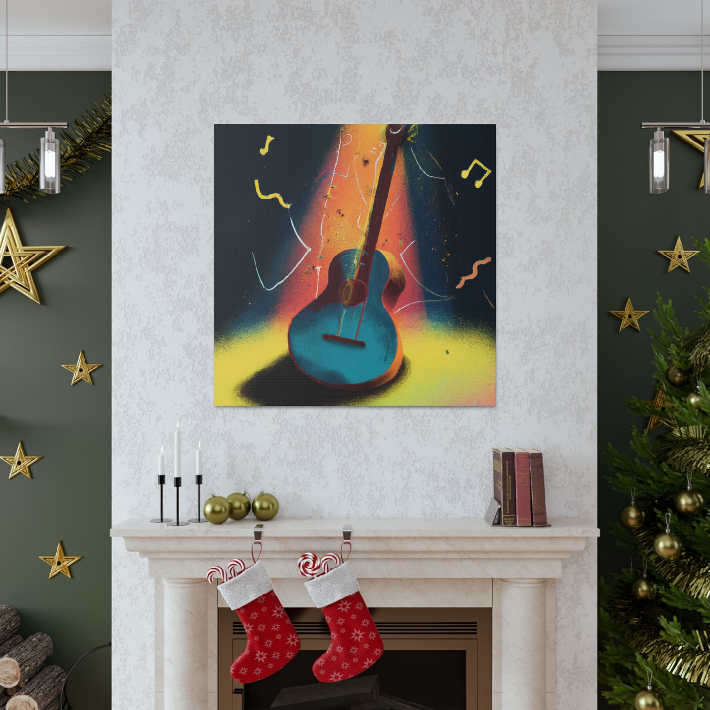 "Ring of Melody Strum" - Canvas