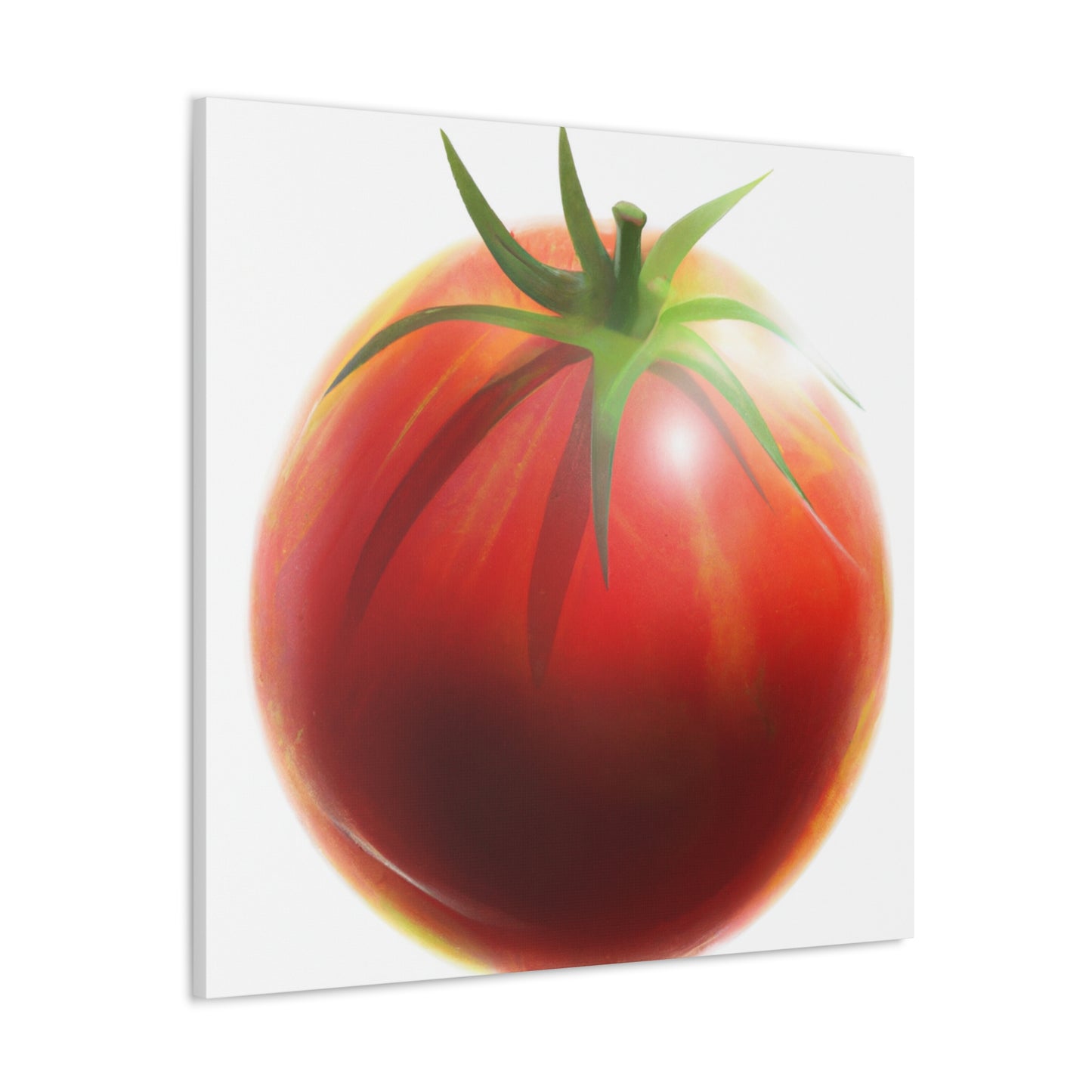 The Tomato's Vibrance - Canvas