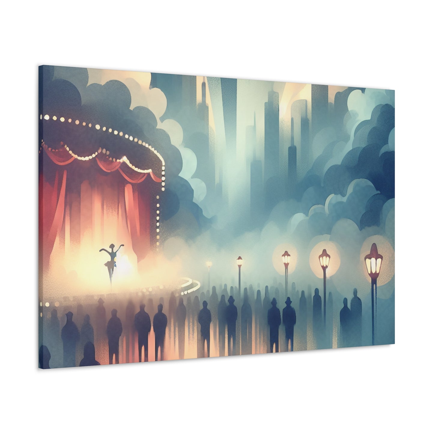 Whirling Timeless Cabaret - Canvas