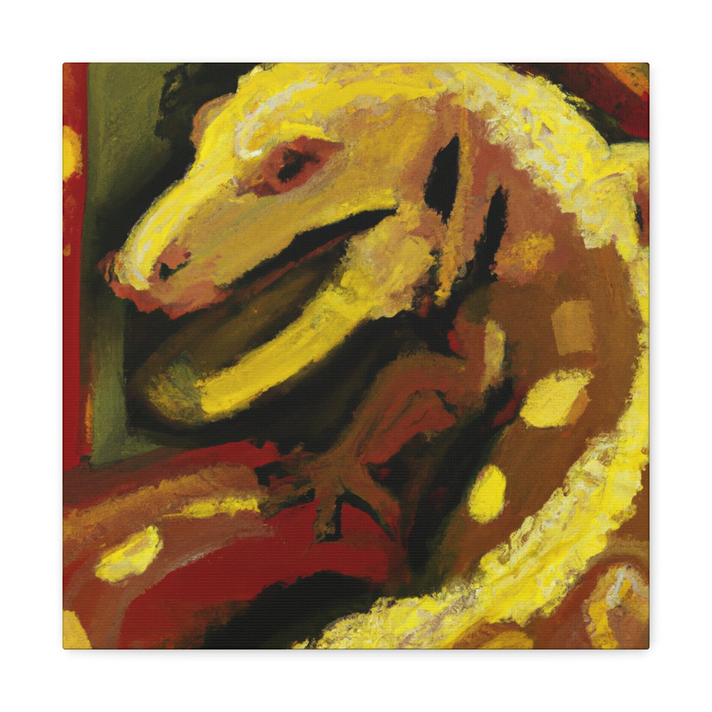 Komodo Dragon Splendor - Canvas