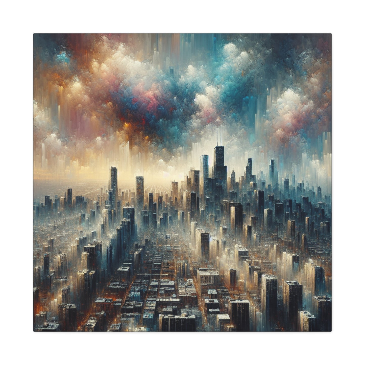 Windy City Energy Burst - Canvas