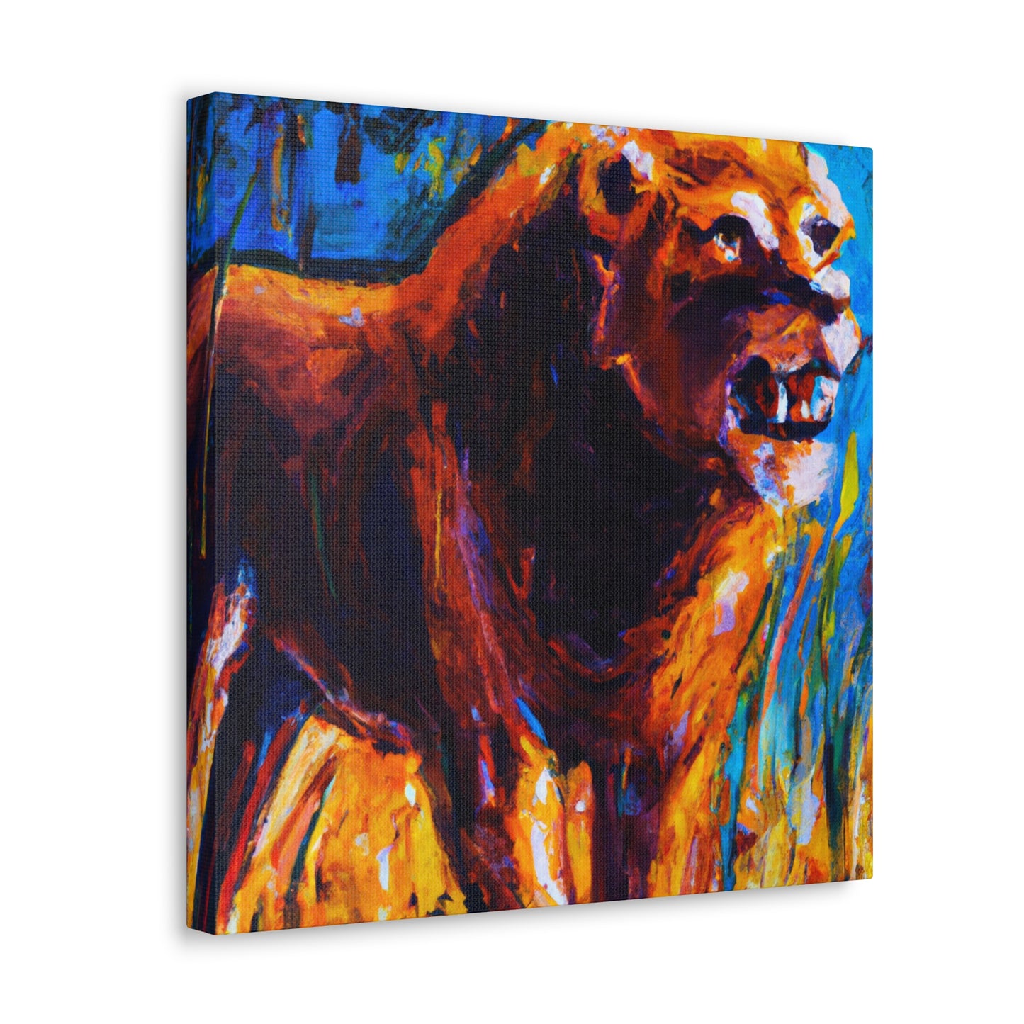 "Lion of Expressionism" - Canvas