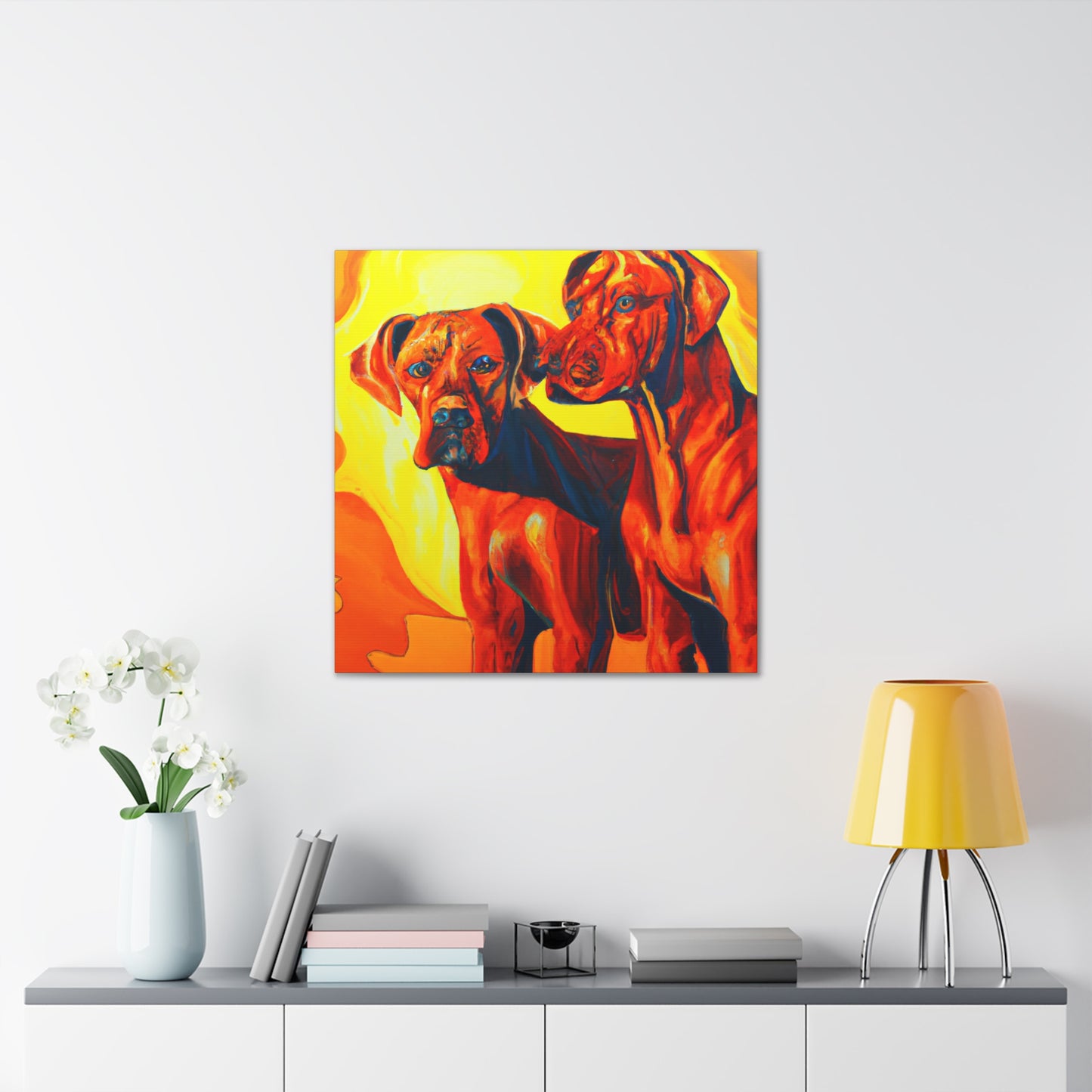 Ridgeback in Surrealism - Canvas