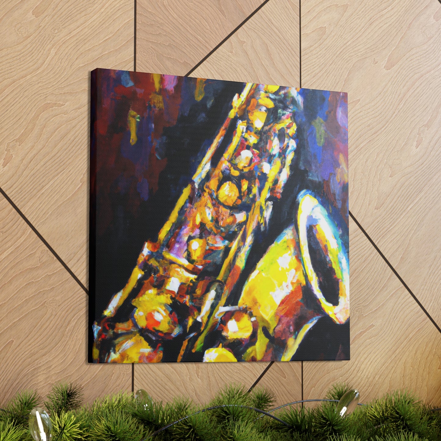 Saxophone Melody Impression - Canvas