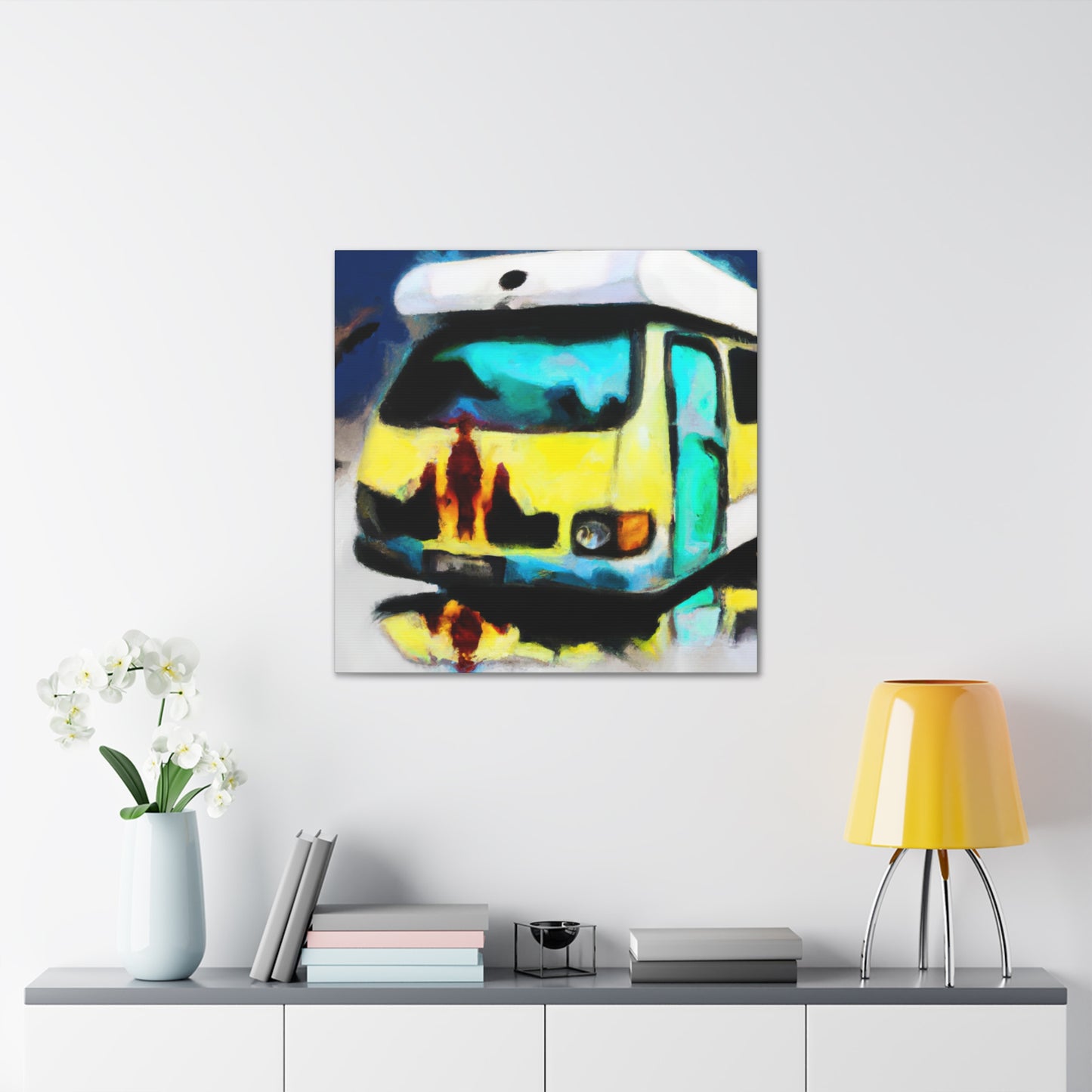 Camper Van Surrealism - Canvas