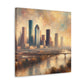 "Vibrant Houston: Renaissance Revival" - Canvas