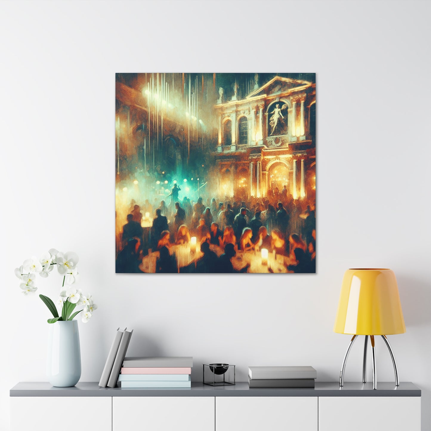 Extravagant Soirée in Time - Canvas