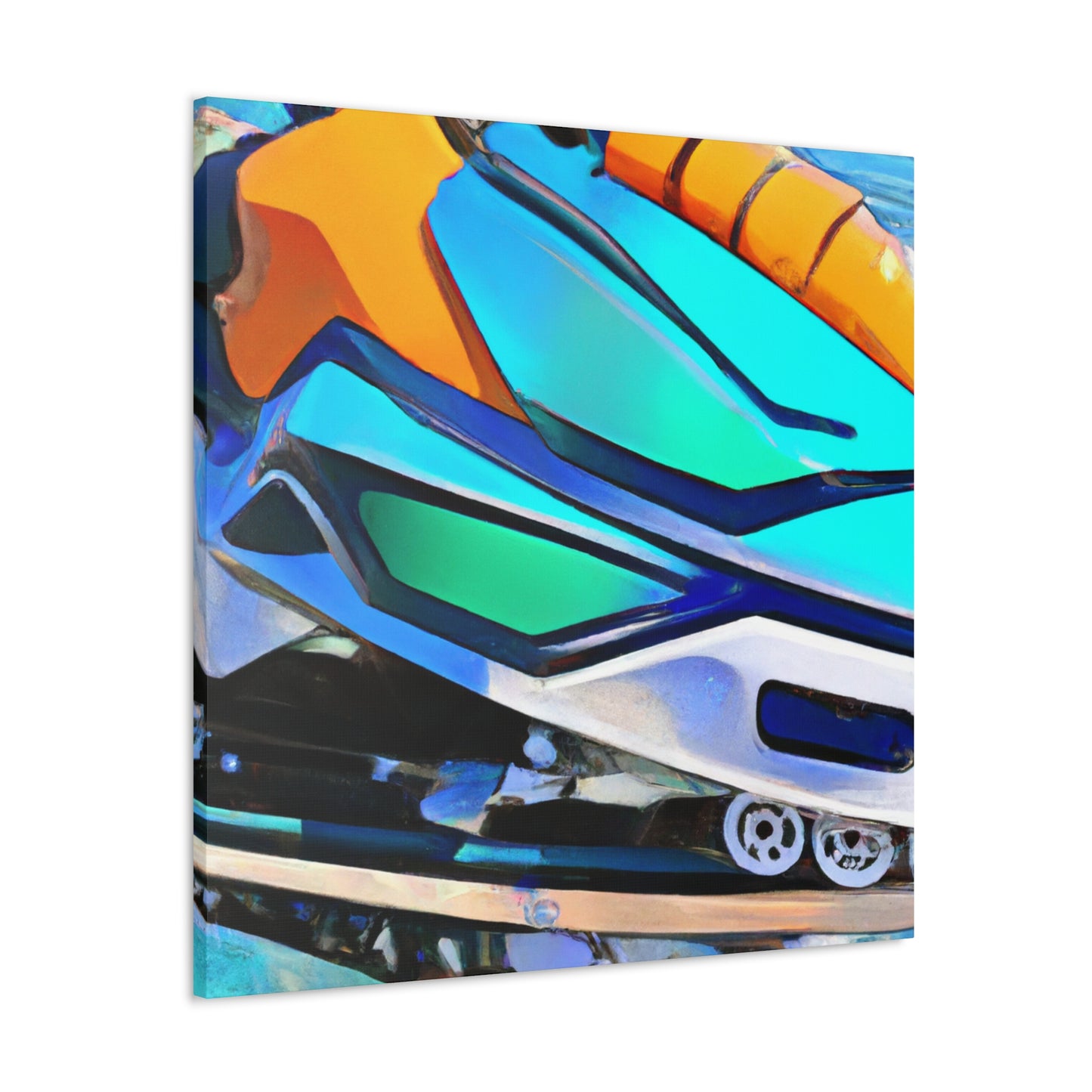 Jet Ski Thrill Ride - Canvas