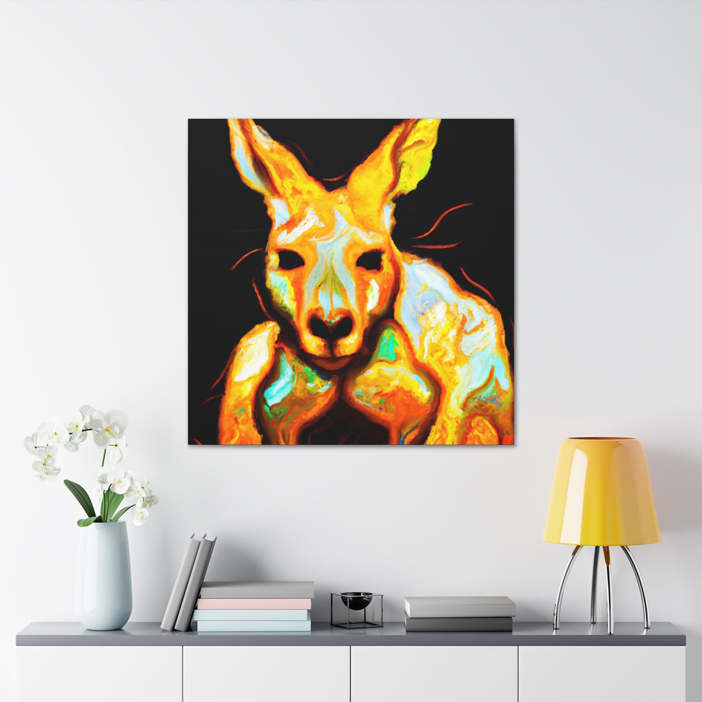 "Wallaby in Surrealism" - Canvas