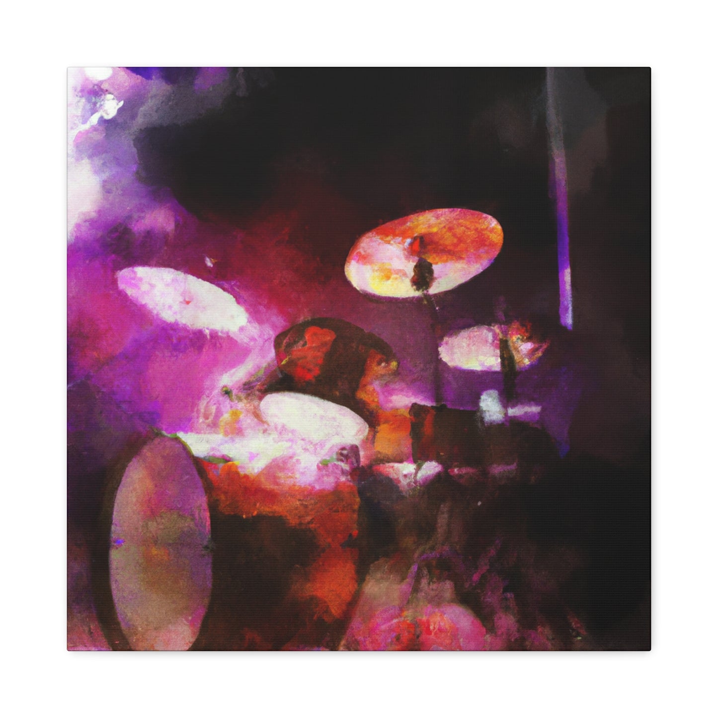 Drum Kit Symphony - Canvas