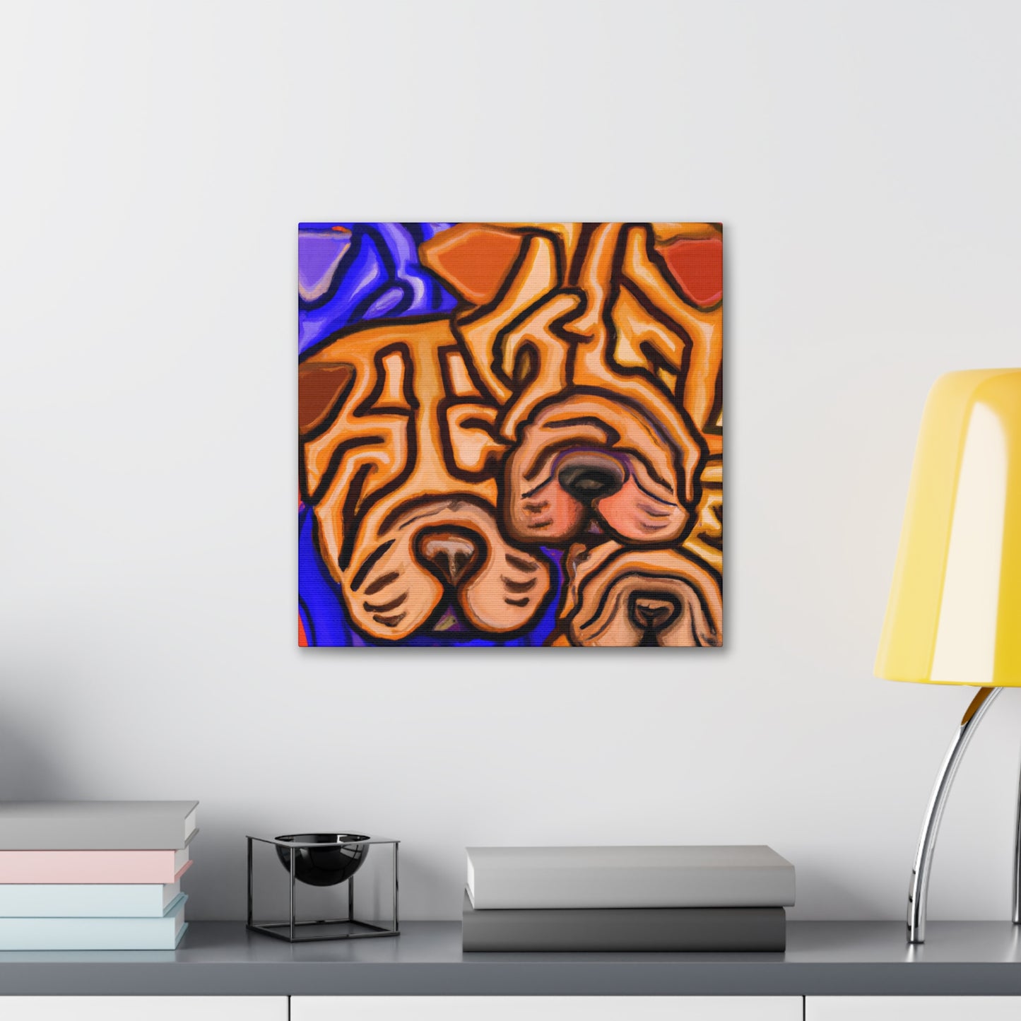 Shar Pei Lyrical Dance - Canvas