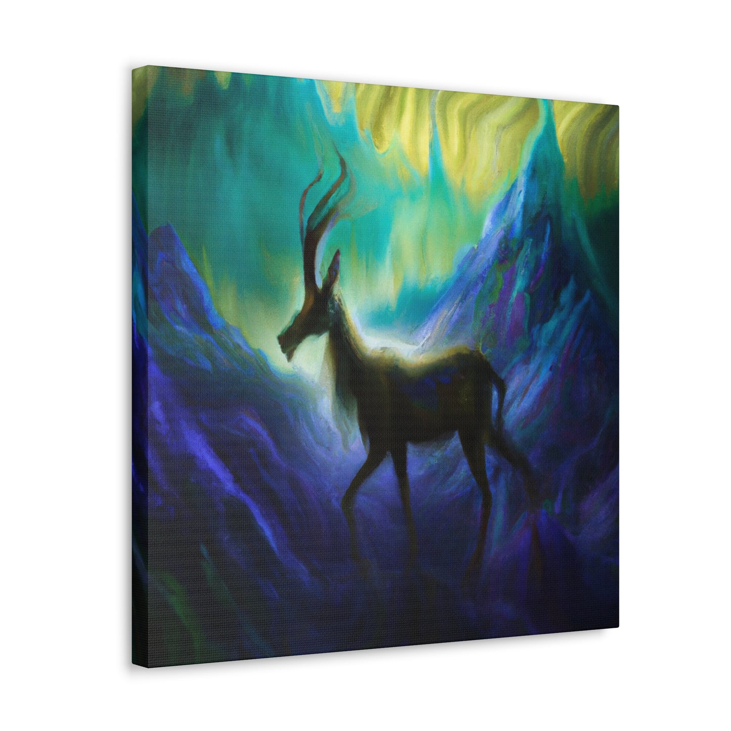 Chamois in the Wild - Canvas