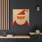 Santa in Art Deco - Canvas