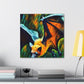 Mystic Indian Flying Fox - Canvas