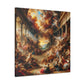 Ethereal Opulence Unveiled - Canvas