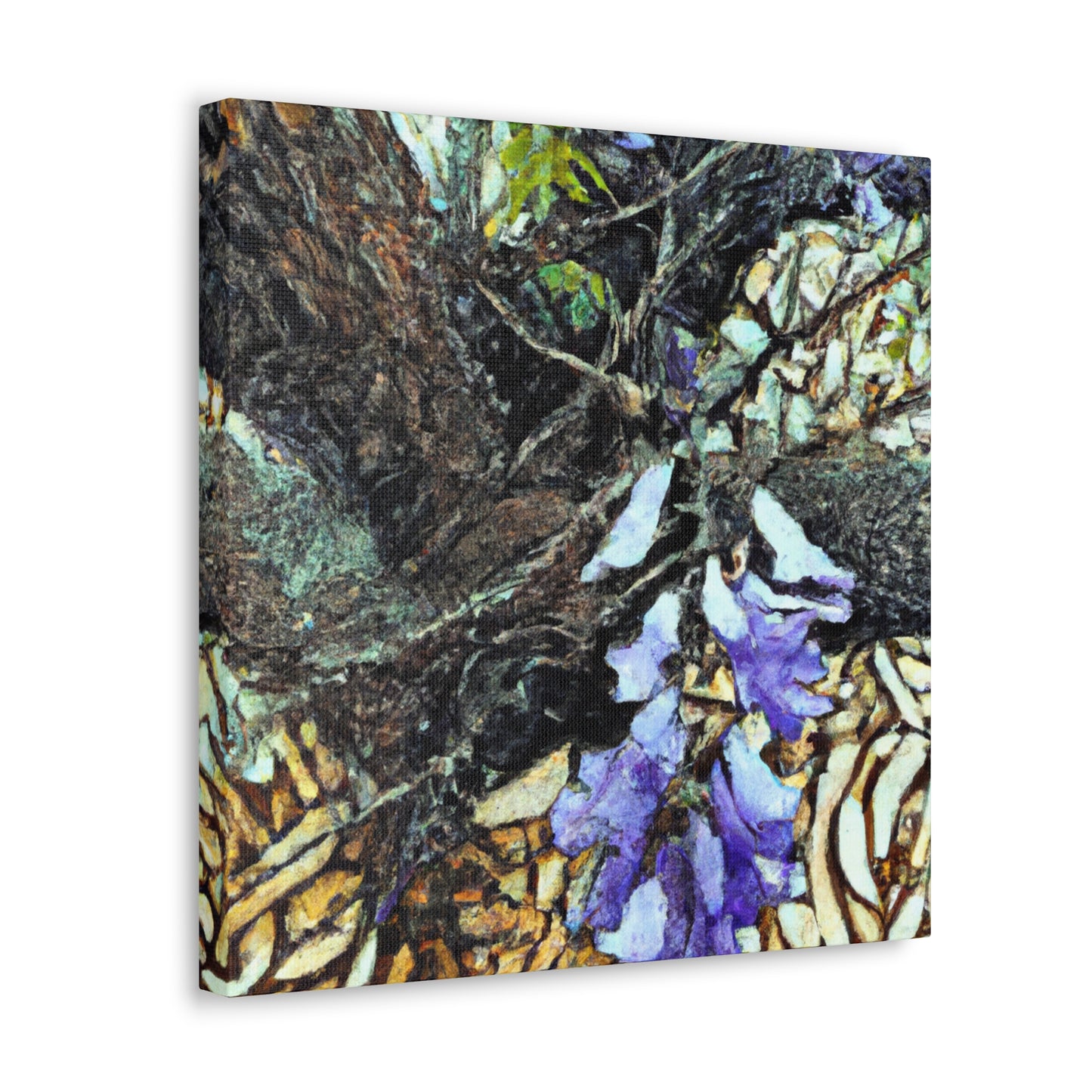 Jacaranda In Reflection - Canvas