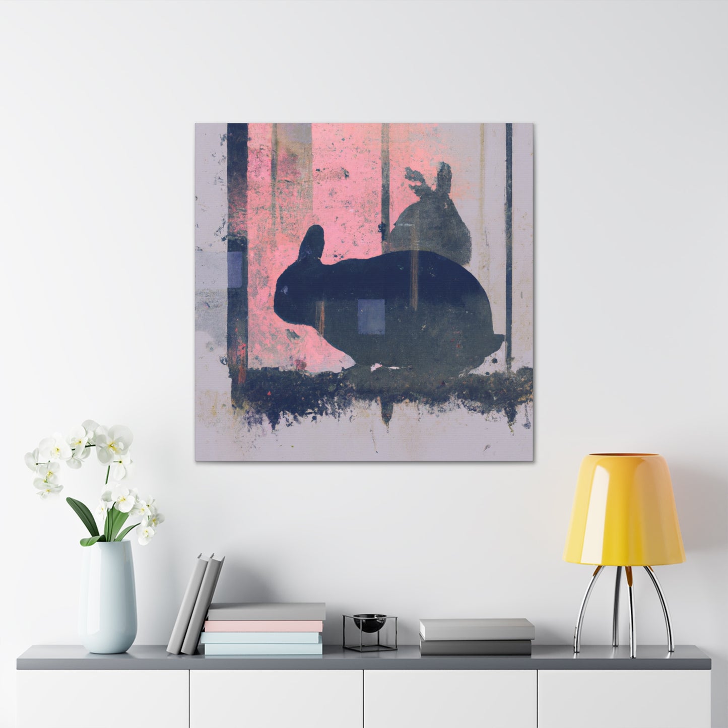 Rabbit in Surrealism - Canvas