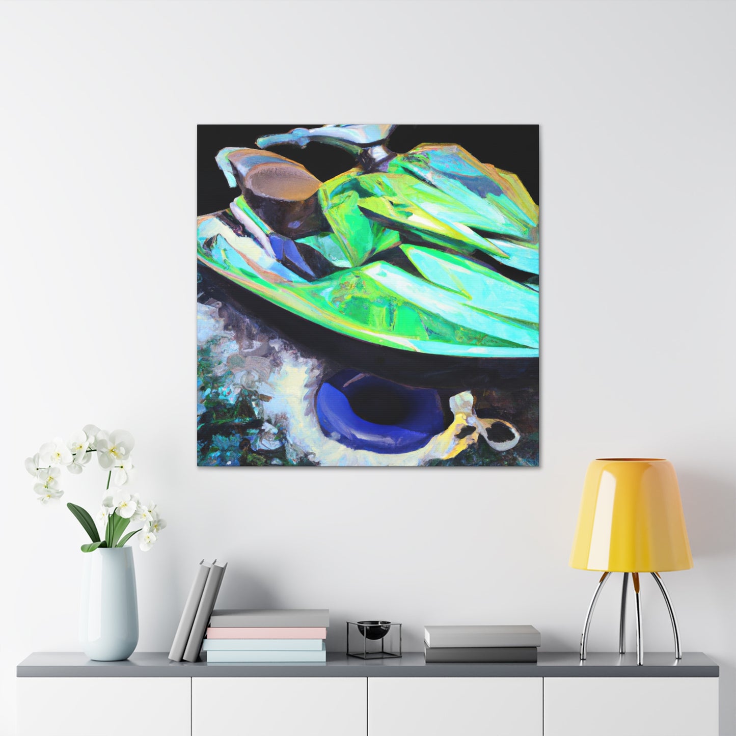 Jet Skiing Sunshine Joy - Canvas