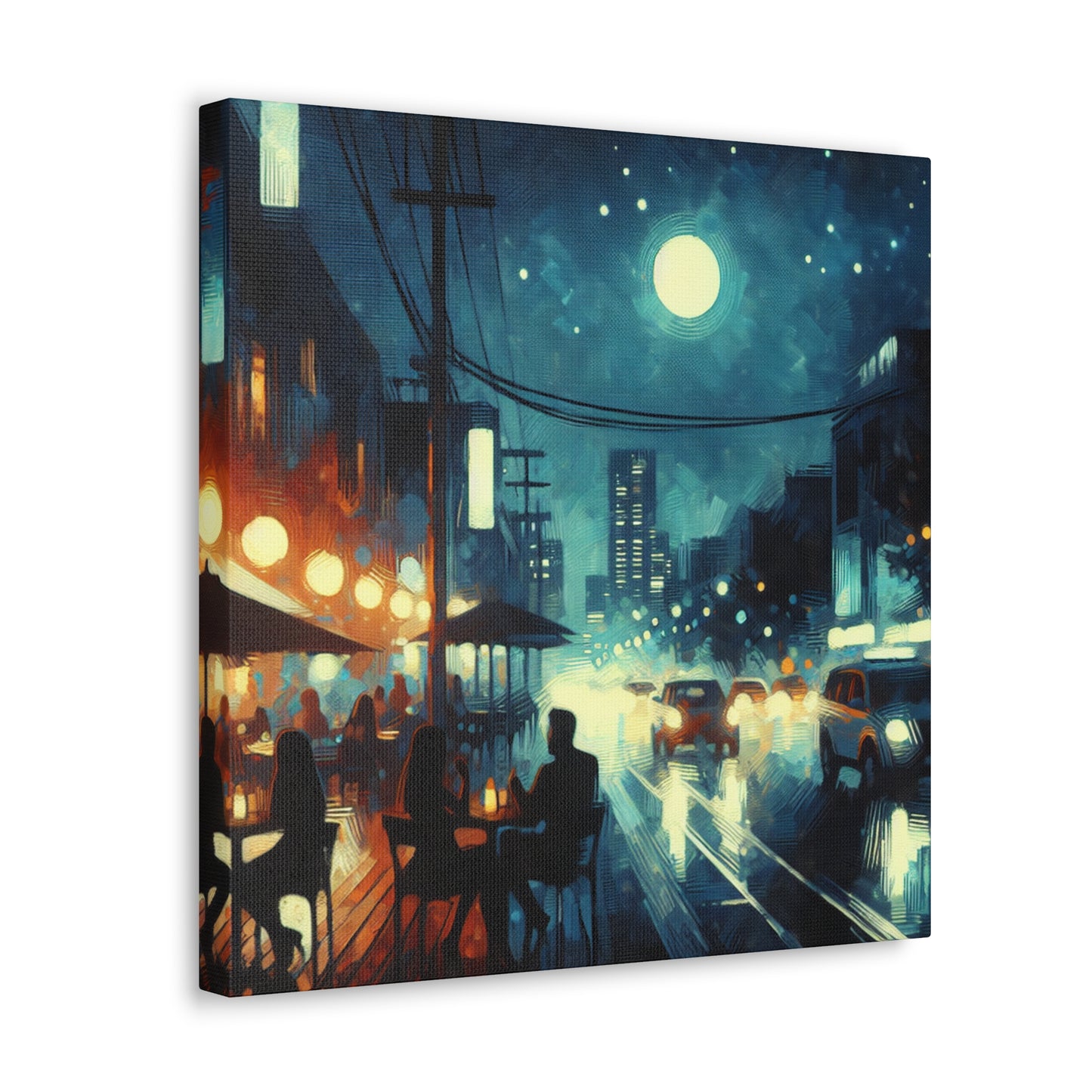 Euphoric Evening Escapade - Canvas