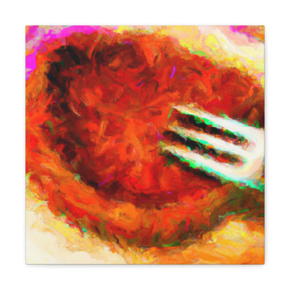 Steak on a Plate - Canvas