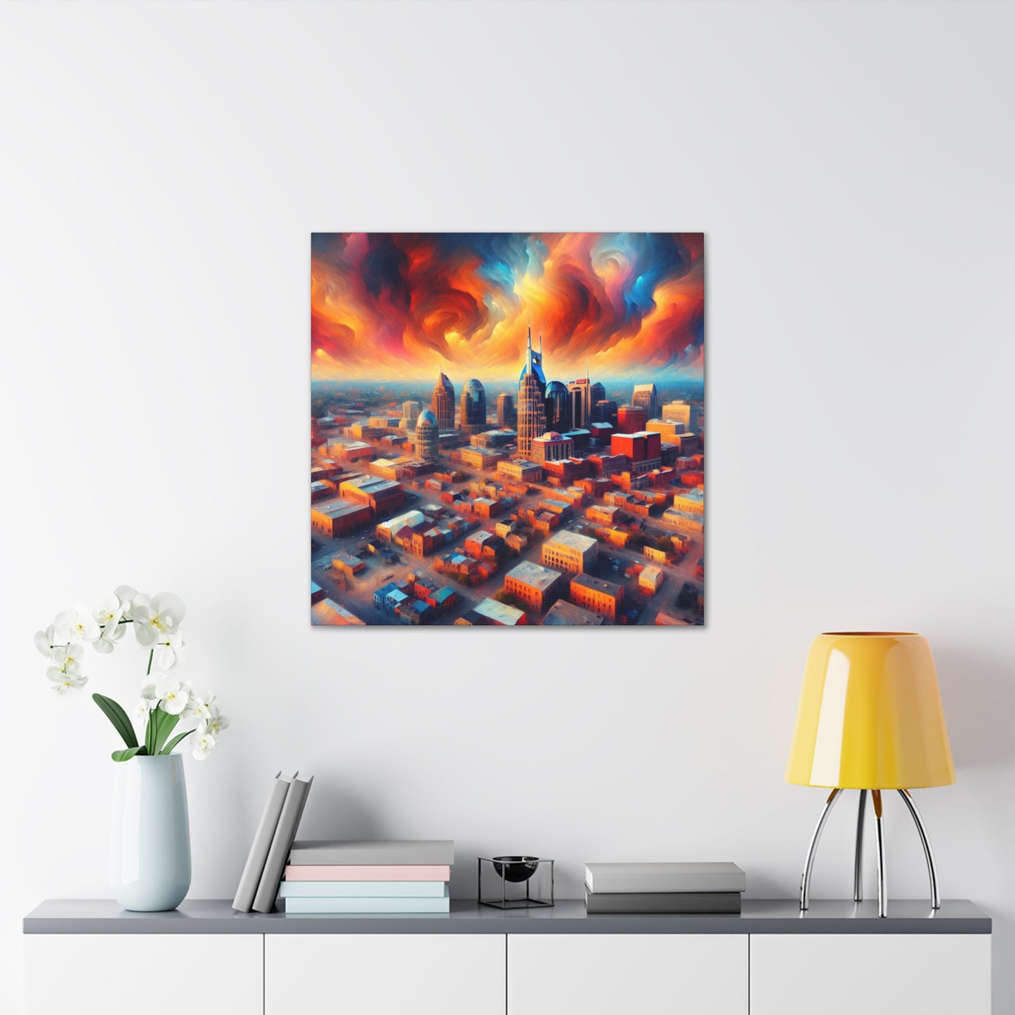 "Nashville's Dreamscape Enigma" - Canvas