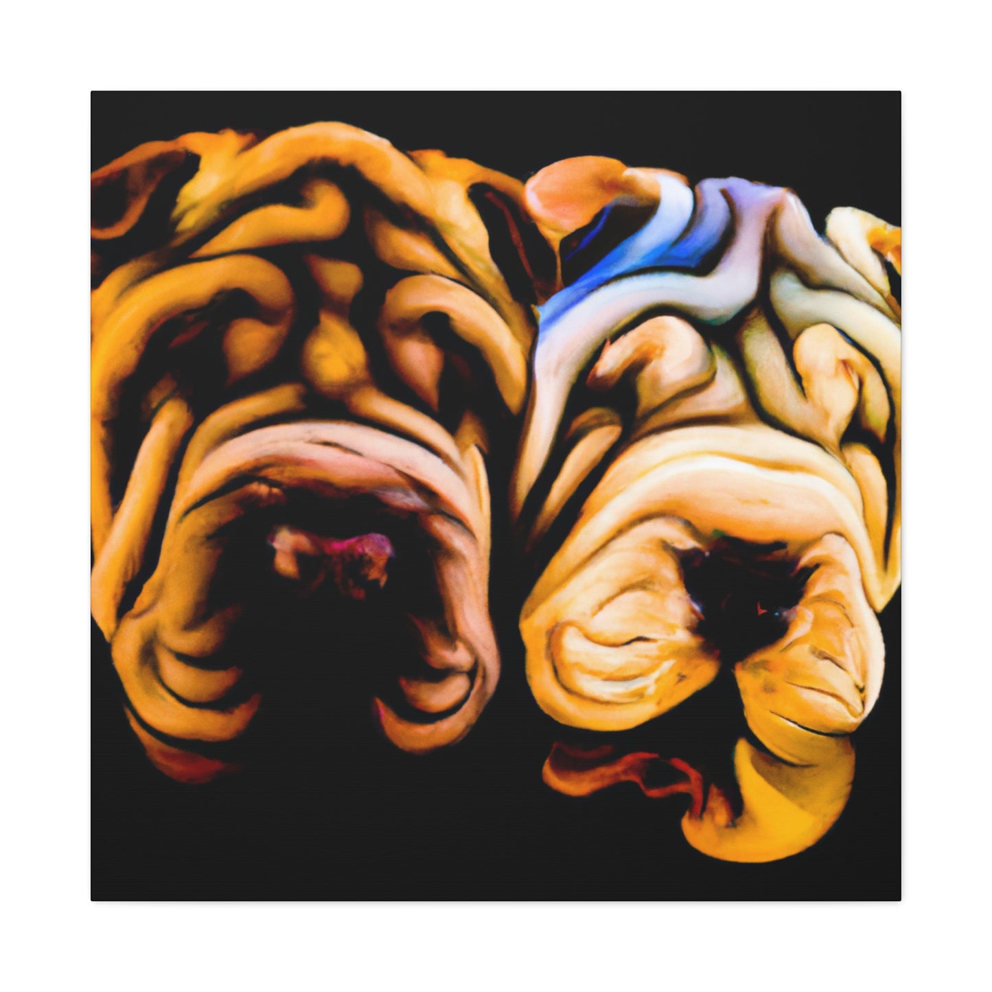 Shar Pei Serenade - Canvas