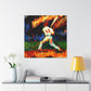 Catching a Fly Ball - Canvas