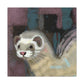 Ferret's Flurried Flight - Canvas