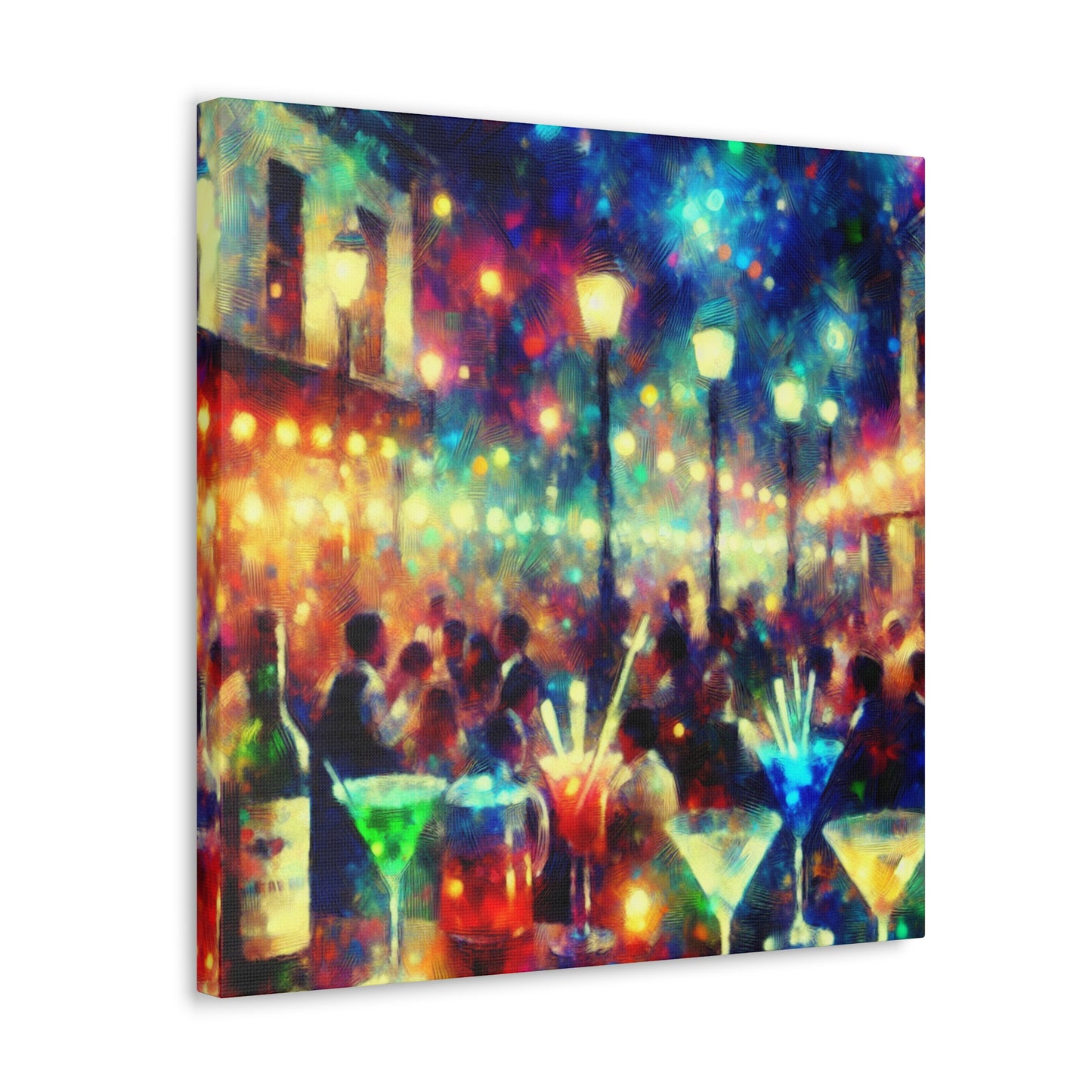 Intoxicating Urban Nightlife - Canvas