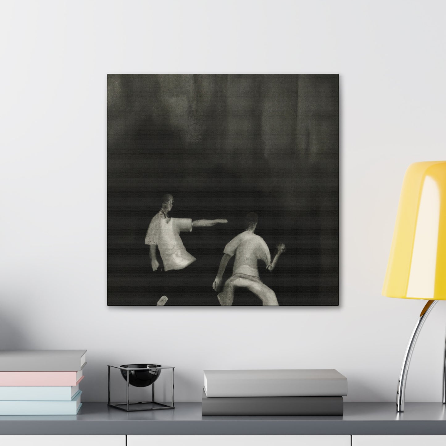 "Warrior Kung Fu Dance" - Canvas