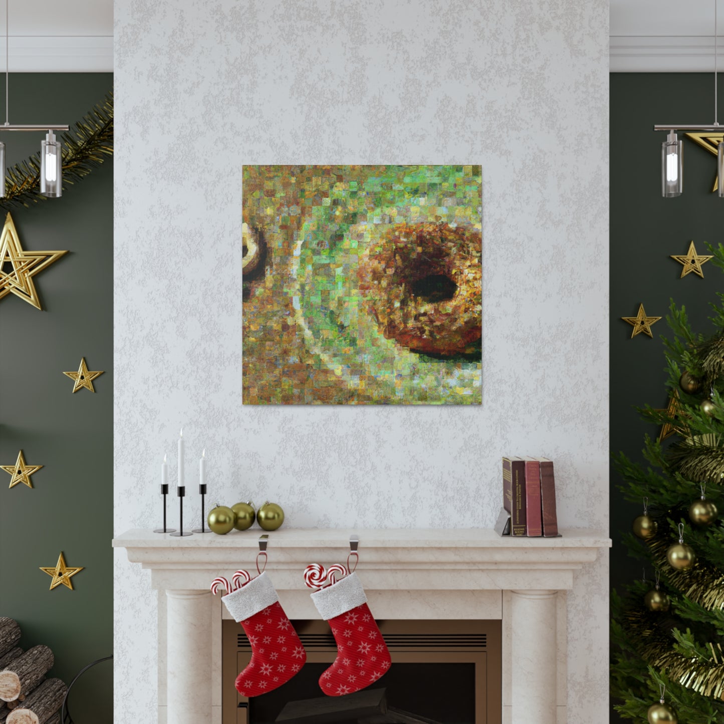 "The Doughnut Impressionist" - Canvas