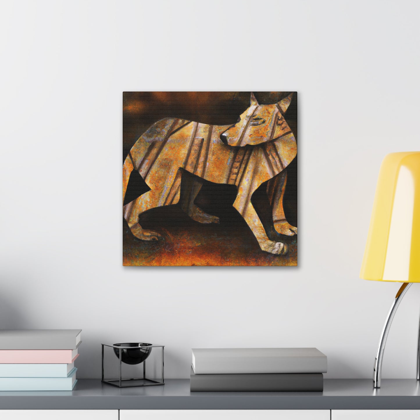 Roaring Tasmanian Tiger - Canvas