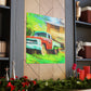 Vintage Pickup Truck Art - Canvas