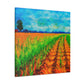 Golden Harvest Fields - Canvas