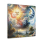 Gleaming Celestial Grins - Canvas