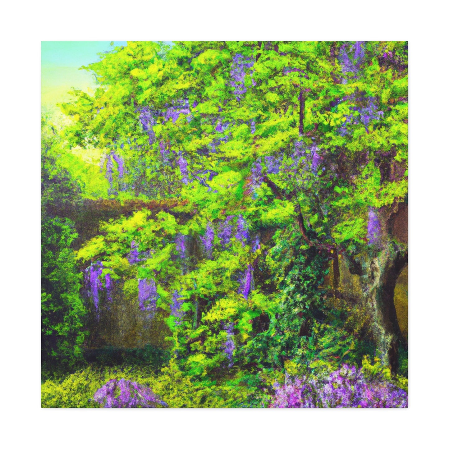 "The Wisteria Tapestry" - Canvas