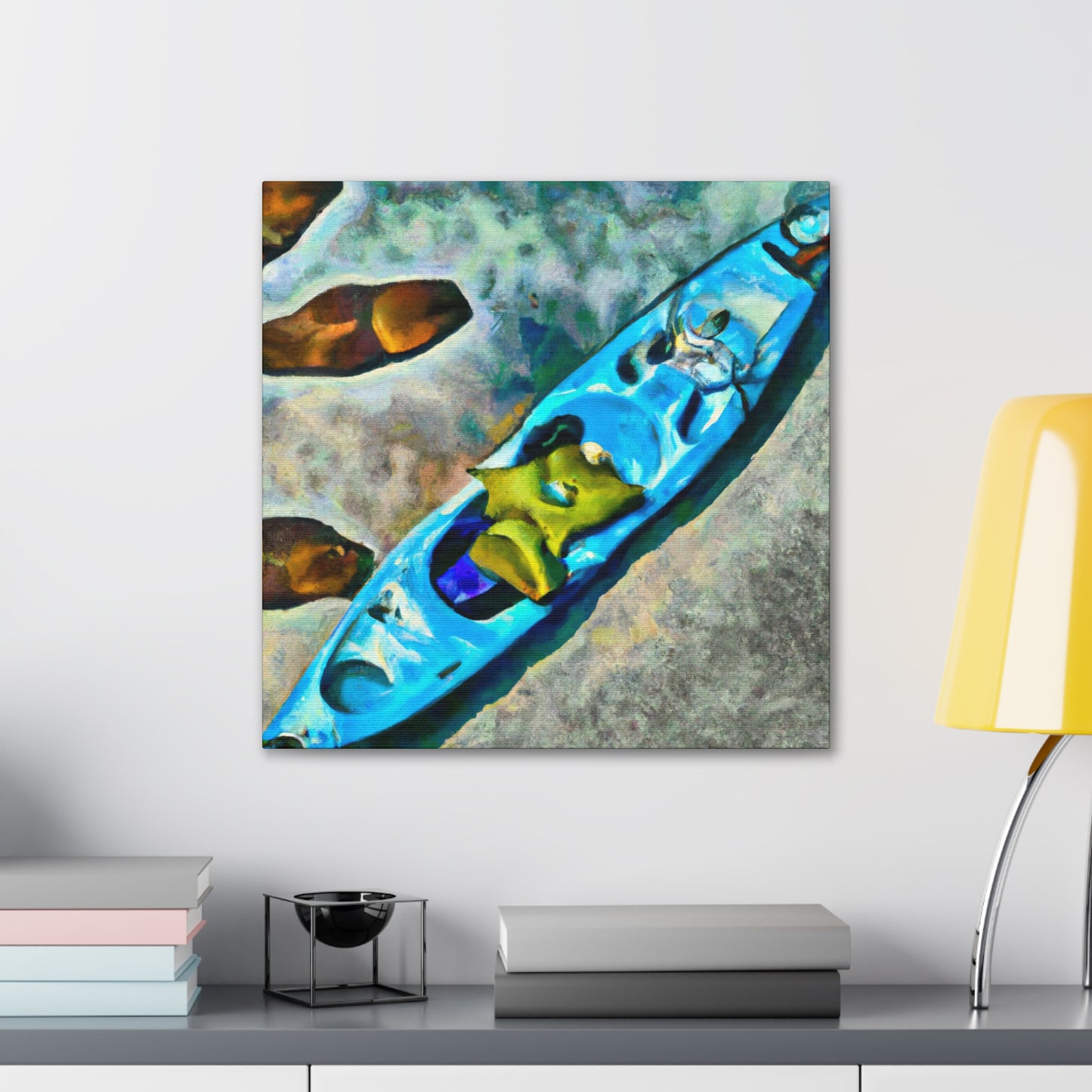 KAYAKING INTO SURREALISM - Canvas