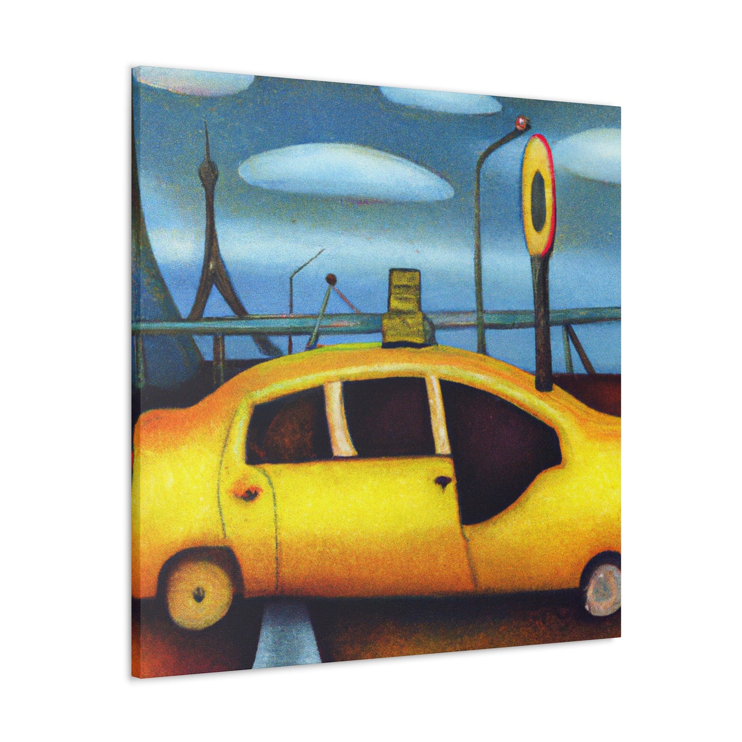 "Taxi of Dreams" - Canvas