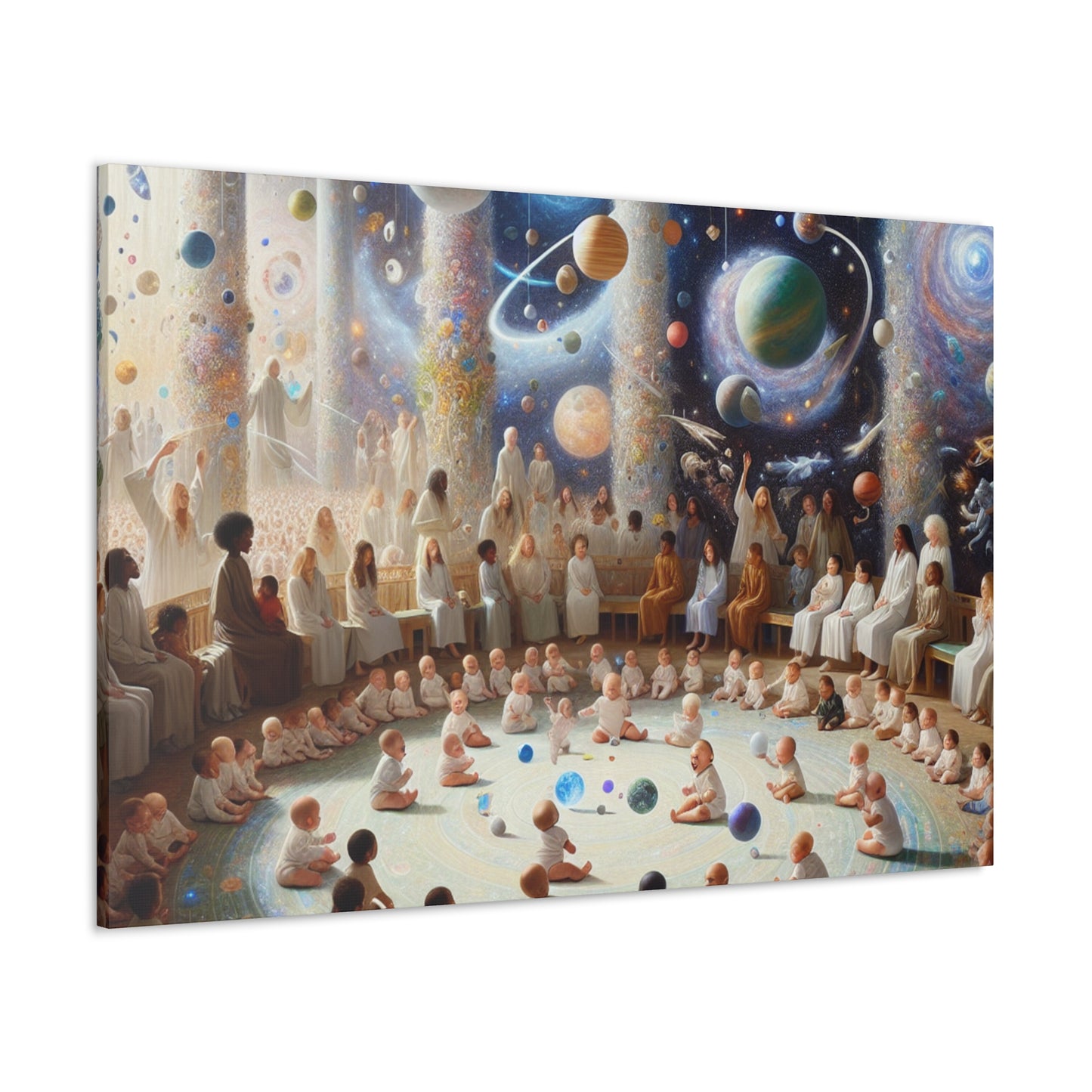 Stellar Dreams Unveiled - Canvas