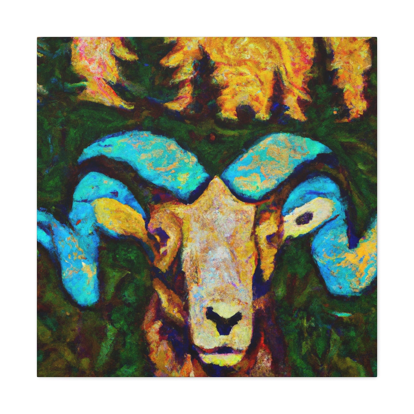 Big Horn Sheep Splendor - Canvas