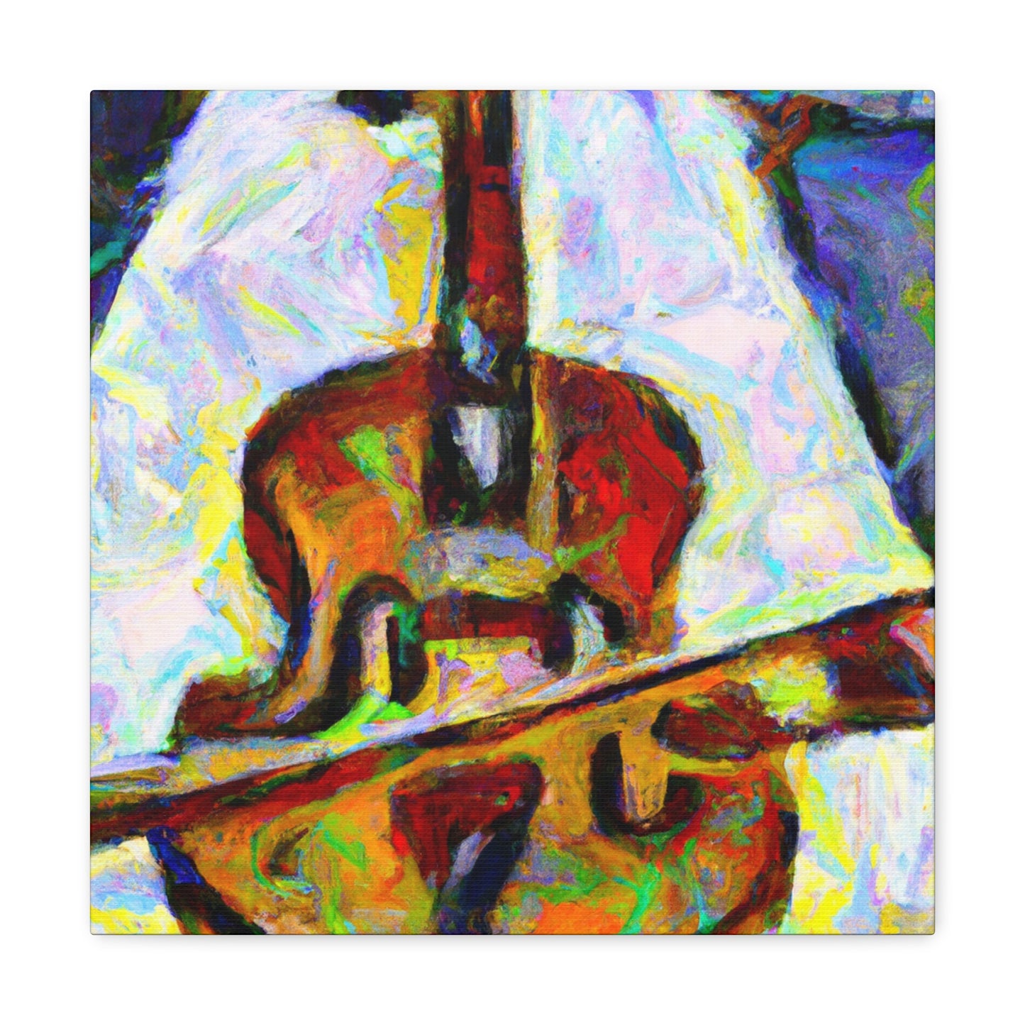 Mandolin of Expressionism - Canvas