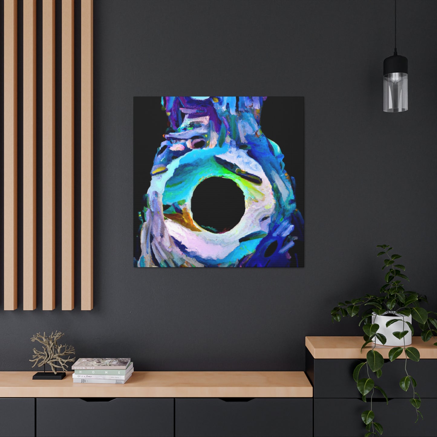 "Doughnut of Joyful Vibrance" - Canvas