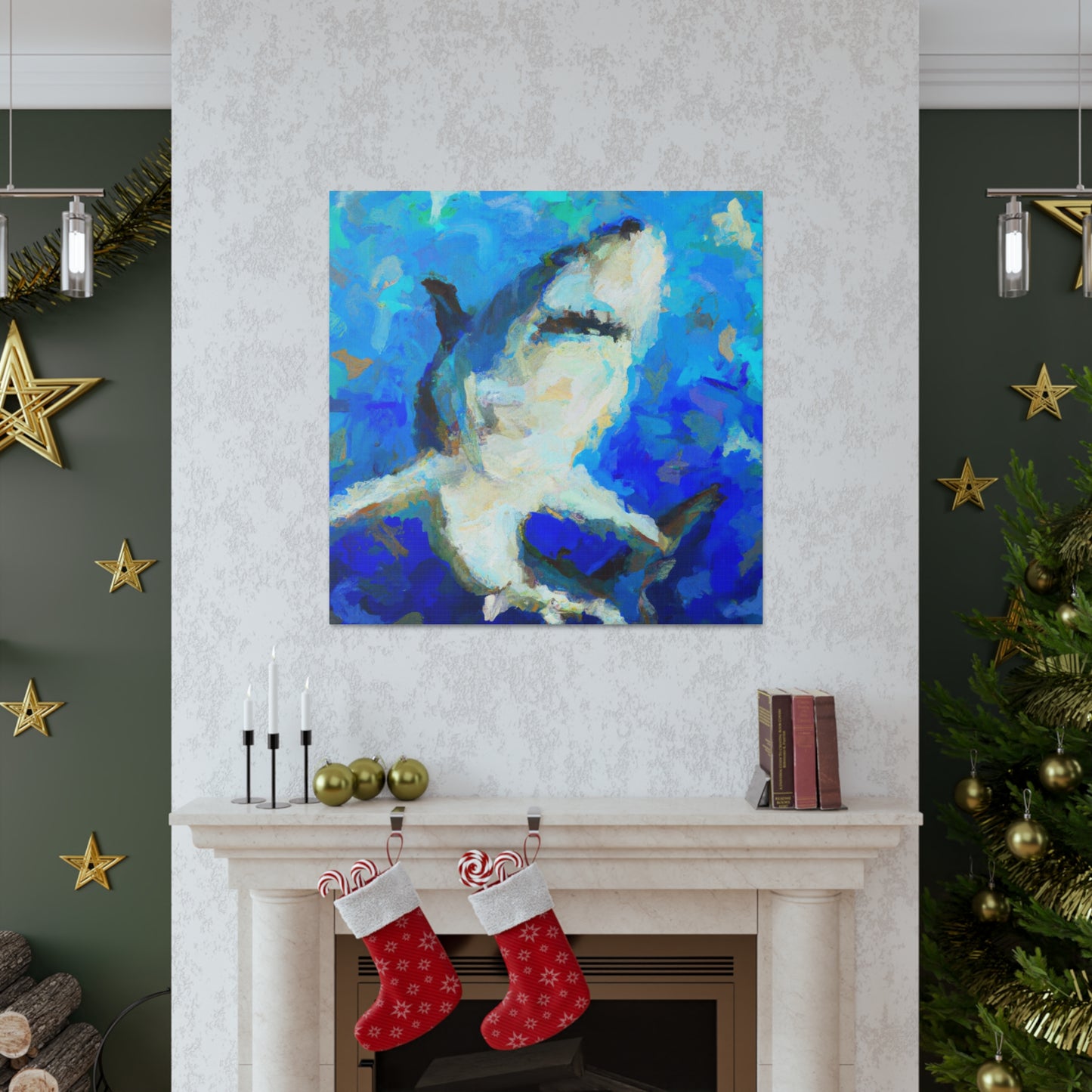 "The Shark's Majesty" - Canvas