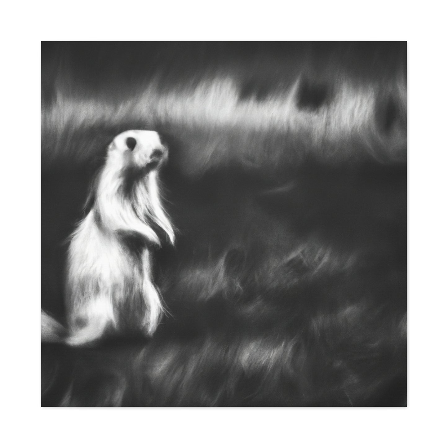 Prairie Dog Impressionism - Canvas