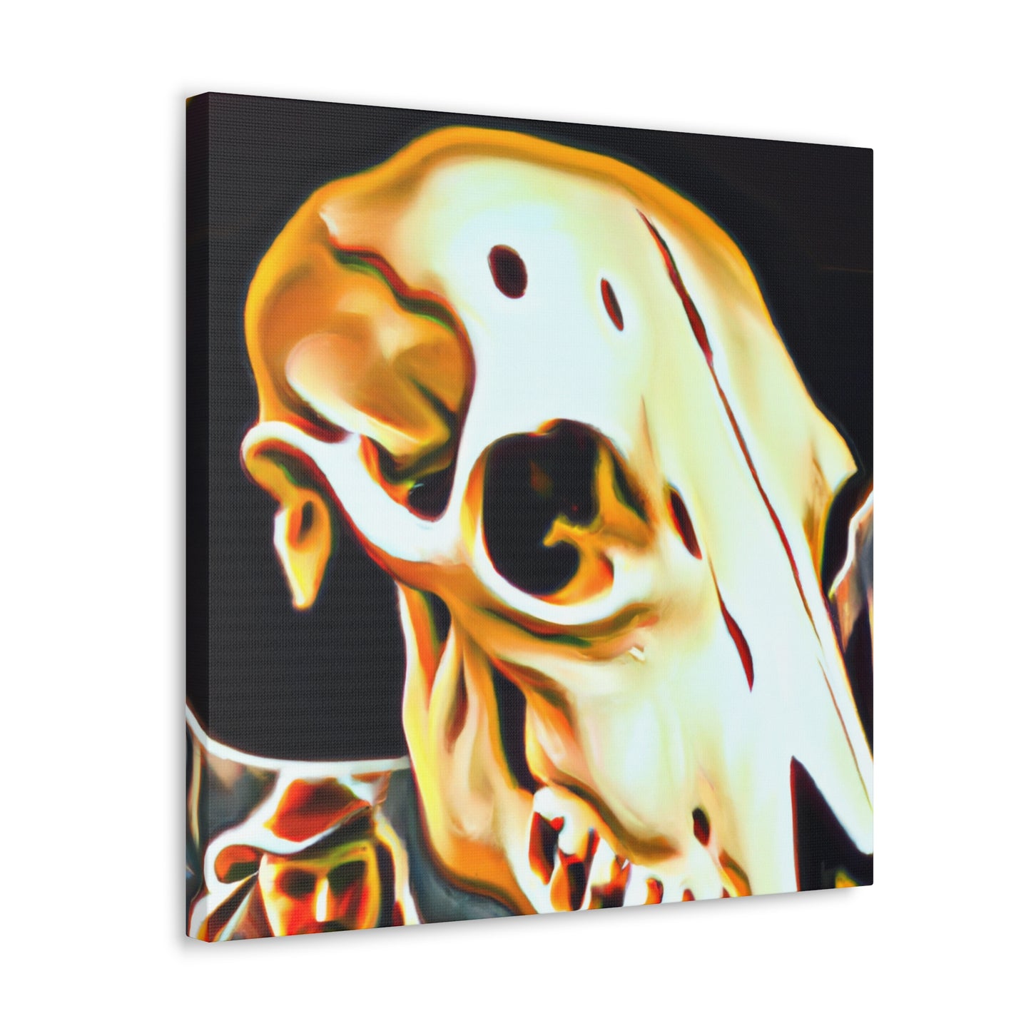 "The Cow Skull Portrait" - Canvas