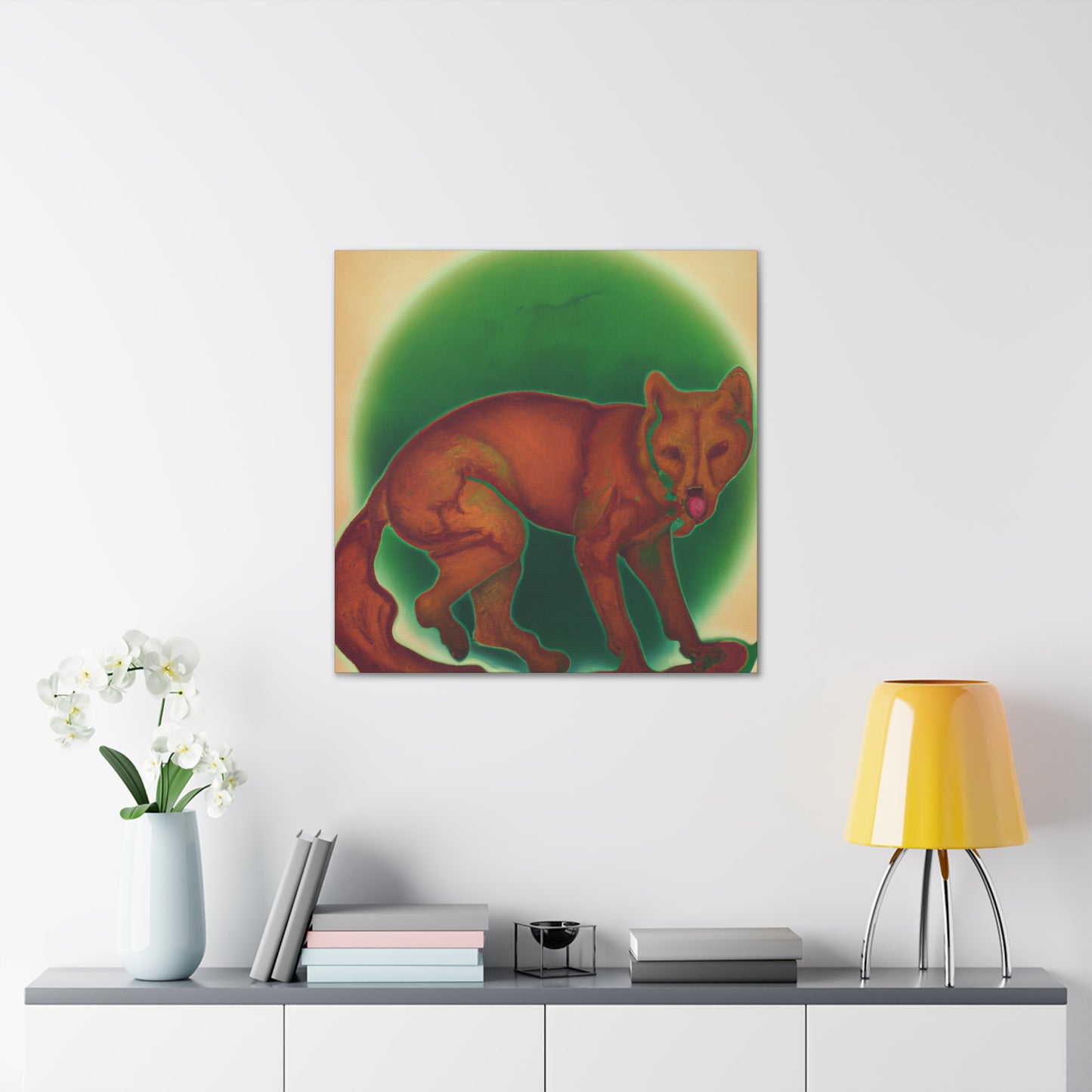 "The Majestic Dhole" - Canvas