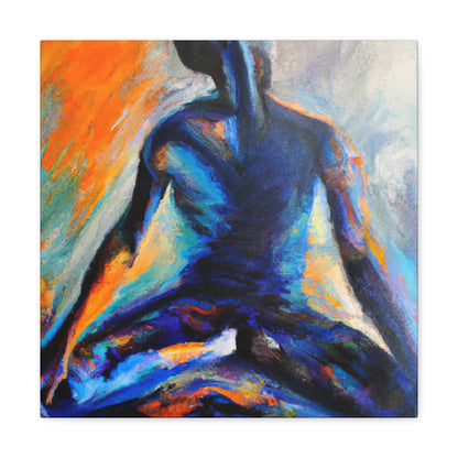 Yoga in Contemplation. - Canvas